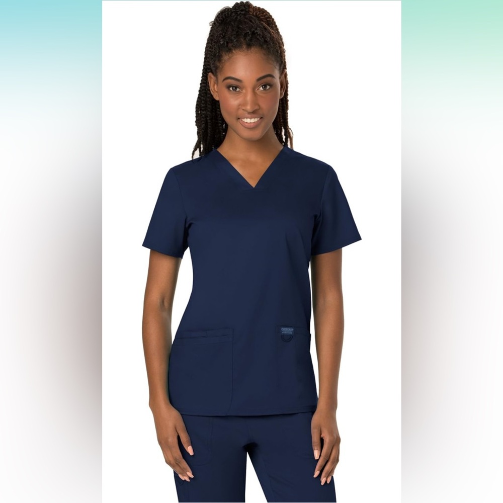 GUC Cherokee navy blue scrub set.